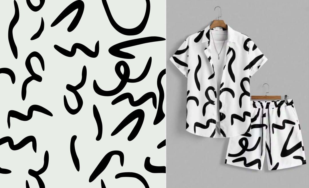Free Flowing Abstract Pattern - CC - 9716