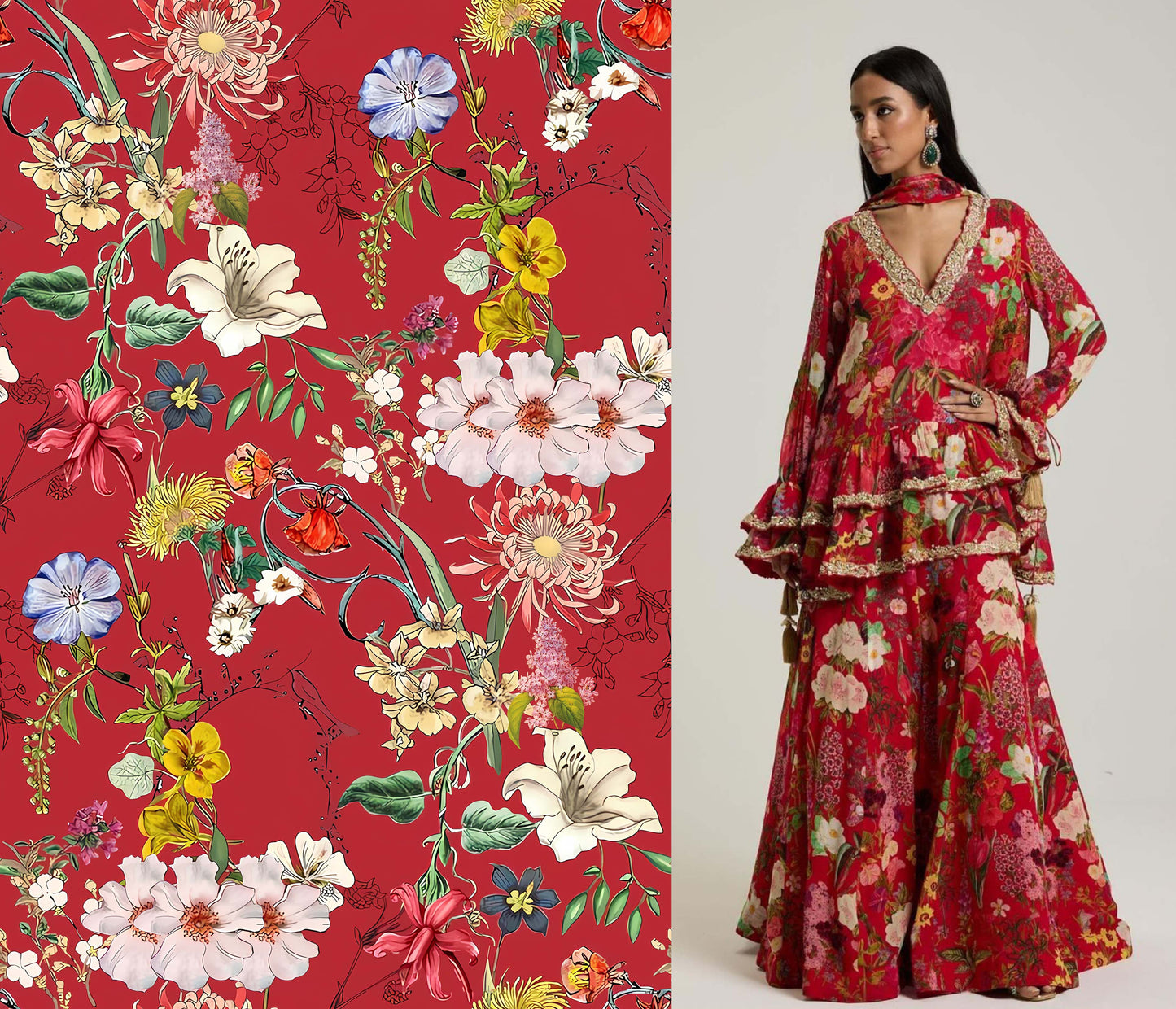 Artistic leaves & Winding Stems - CC - 9723