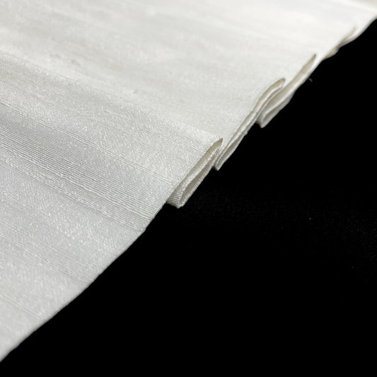 Undyed Raw Silk by the Yard for Sewing, DIY, Dyeing, Art & Craft – 44 Inches, 100 GSM