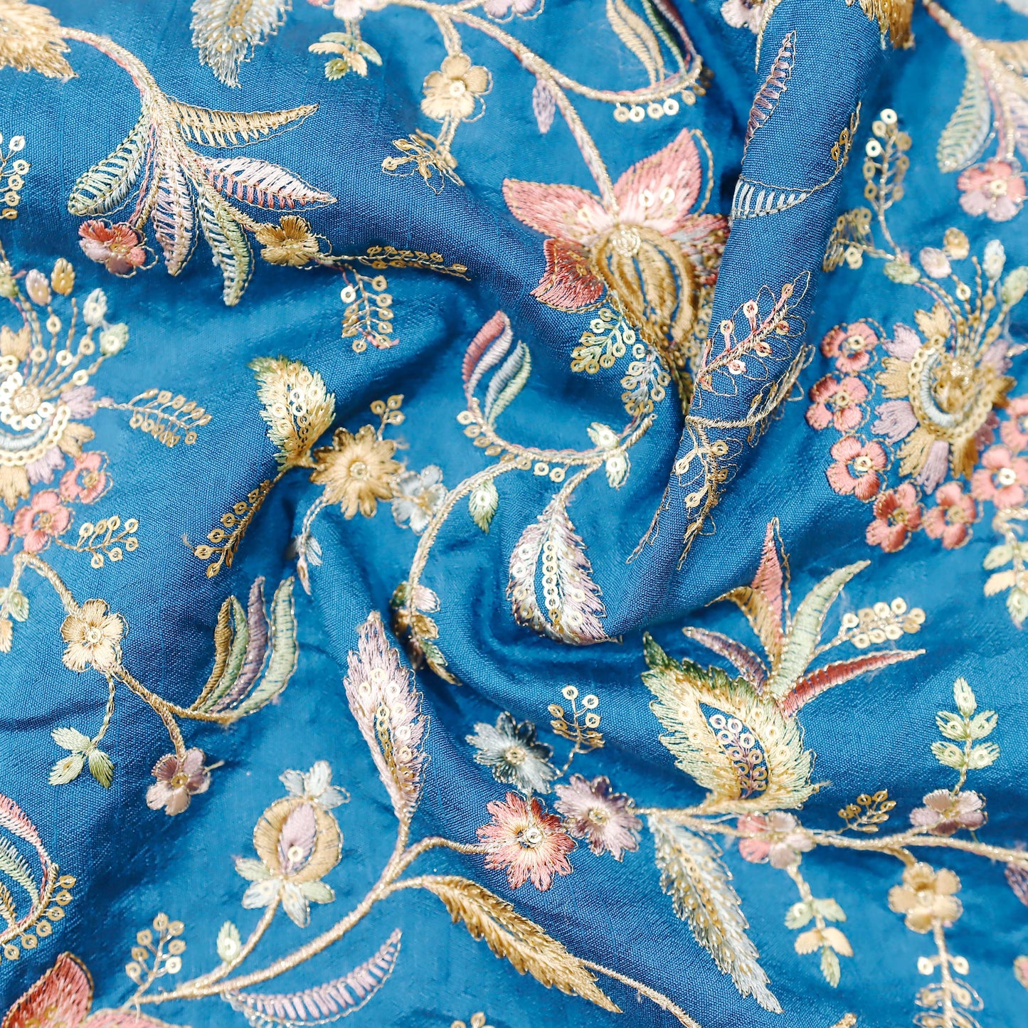 Designer Embroidered Fabric Bulk - 20 Meters