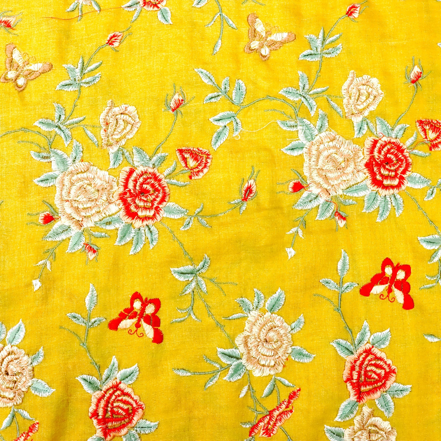 Floral Embroidery - 20 Meters