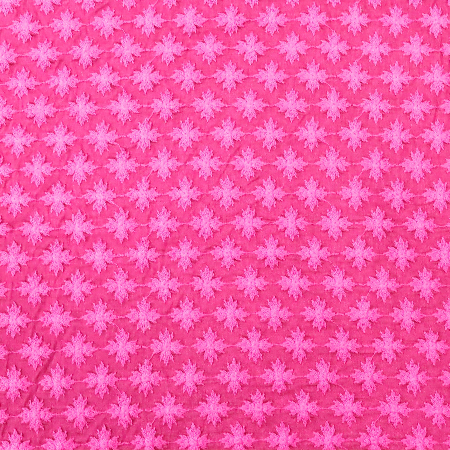 Lucknowi Floral Fabric - 20 Meters