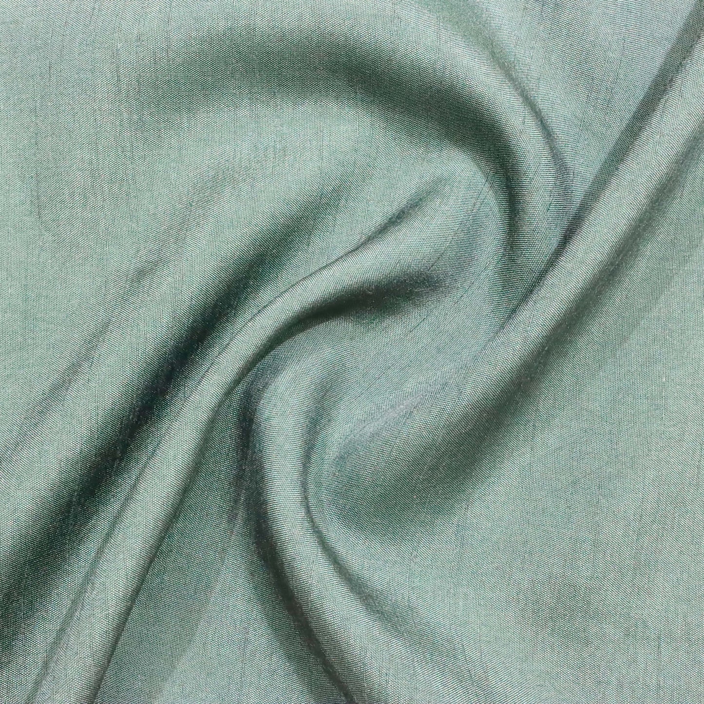 Dupioni Slub - 25 Meters, Sage Green Shade