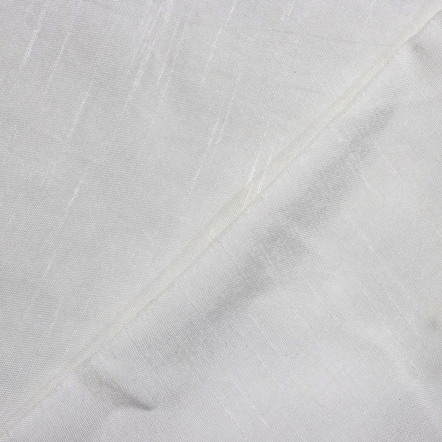 Undyed Semi Dupioni Silk Fabric 44 Inches Wide 60 GSM
