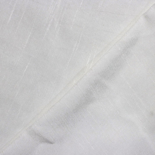 Undyed Semi Dupioni Silk Fabric 44 Inches Wide 60 GSM
