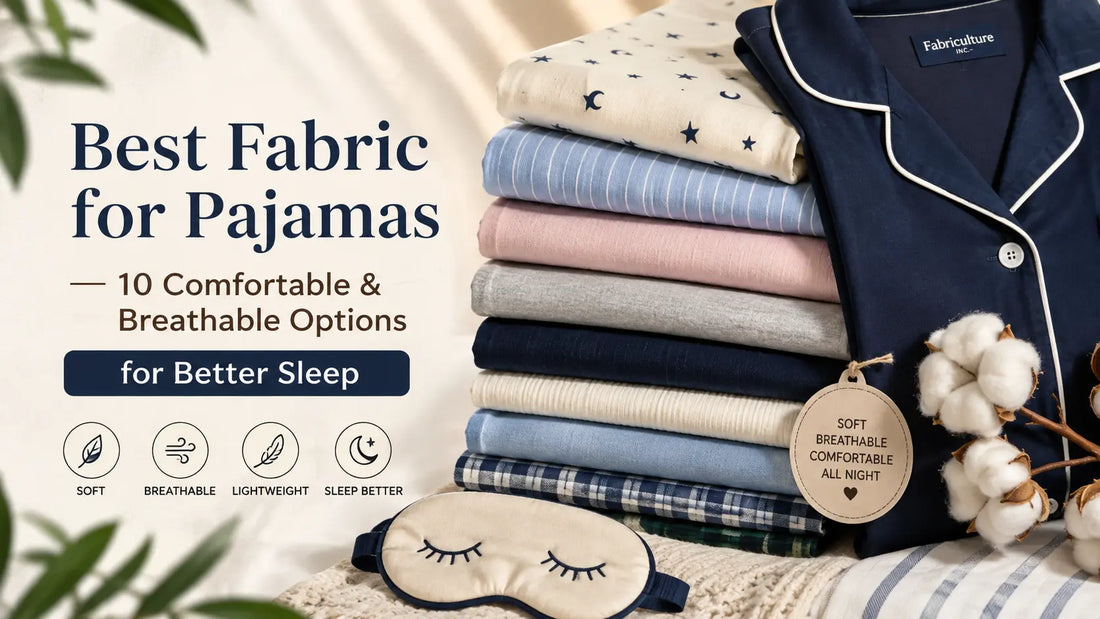 Best Fabric for Pajamas: 10 Comfortable & Breathable Options for Better Sleep | Fabriculture Inc.
