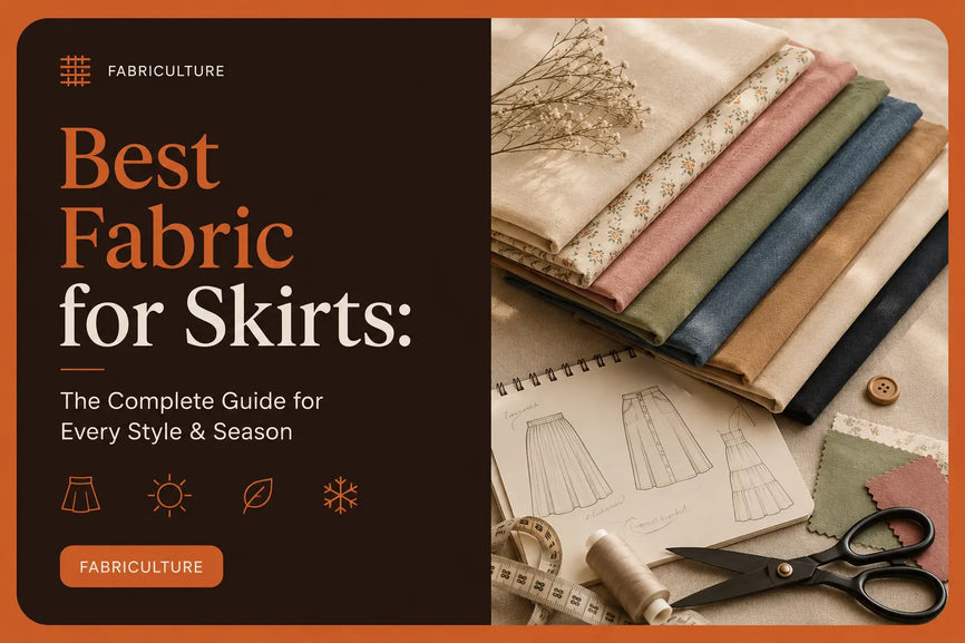 Best Fabric for Skirts: The Complete Guide for Every Style & Season | Fabriculture