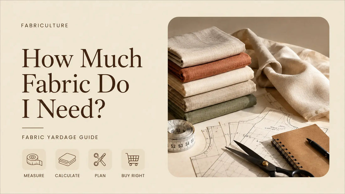 Fabric Yardage Guide: How Much Fabric Do You Need? | Fabriculture Inc.