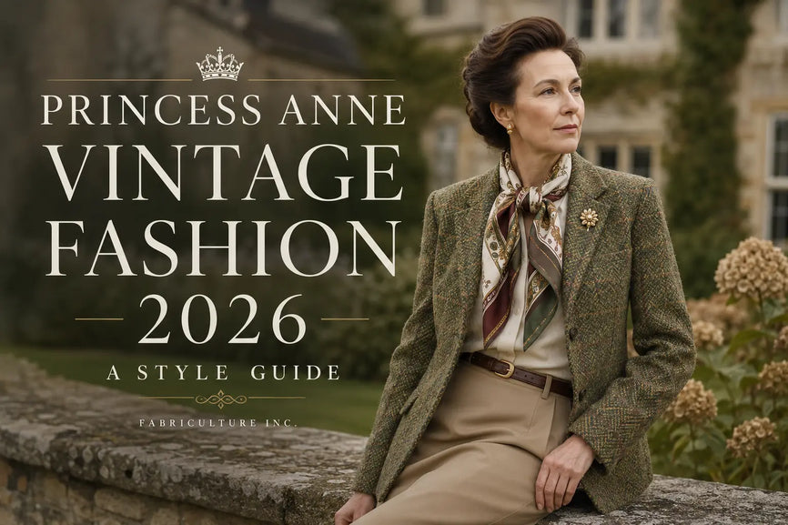 Princess Anne Vintage Fashion 2026. A Style Guide | Fabriculture Inc.