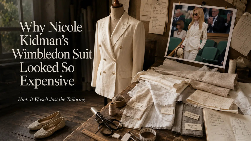 Why Nicole Kidman's Wimbledon Suit Looked So Expensive | Fabriculture Inc.