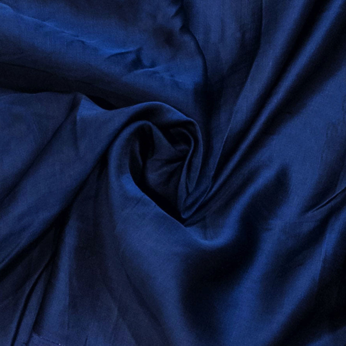 Ontario Blend Fabric – 60 GSM Linen & Cupro Blend | Oxford Blue, 44" Wide