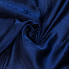 Ontario Blend Fabric – 60 GSM Linen & Cupro Blend | Oxford Blue, 44" Wide
