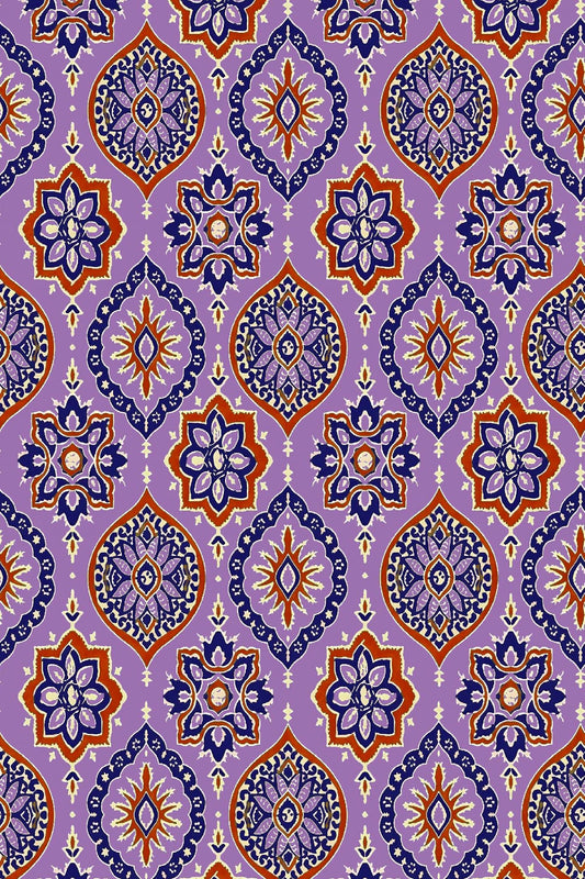 Floral Purple Print - CC-1100
