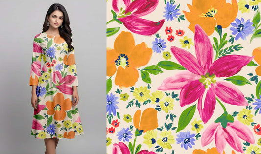 Multicolor Flowers - CC - 1104