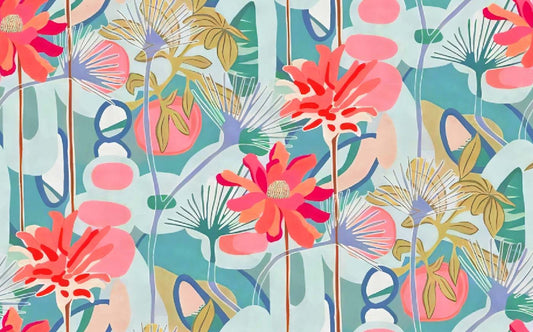 Big Flower Pattern - CC - 1126