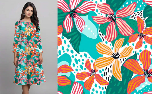 Flower Pattern - CC - 1127
