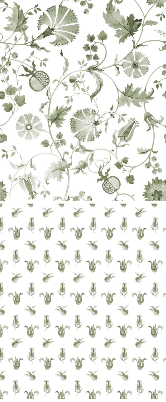 2 Floral patterns - CC - 1141