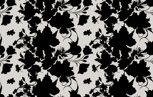 Black Flowers - CC - 1143