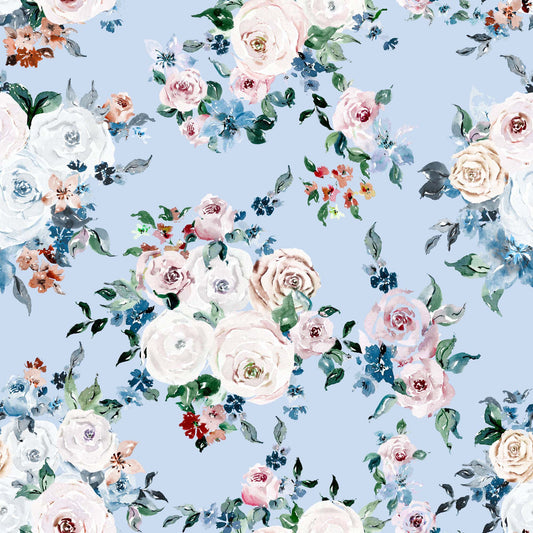Delicate Blossom Floral Pattern - CC - 1176