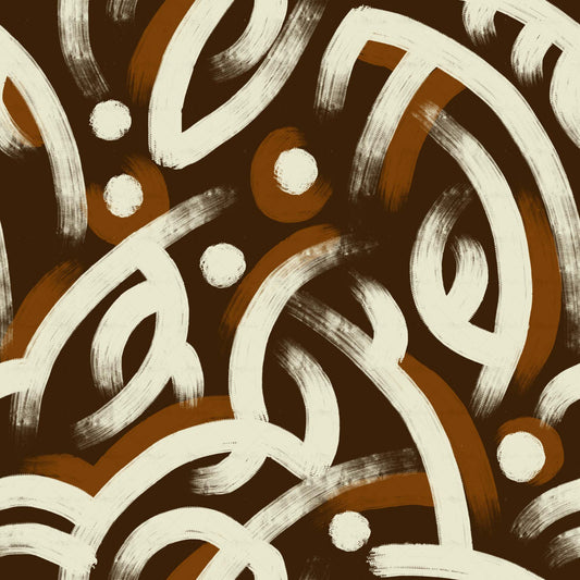 Hand-paint Brushstroke like Pattern - CC - 1181