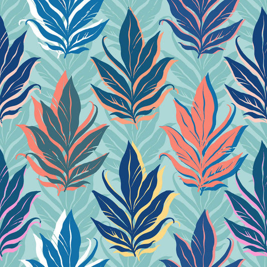 Tropical Leaves Pattern - CC - 1187