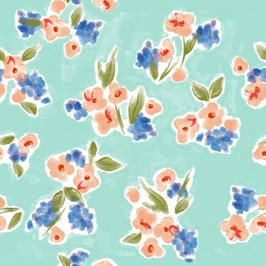 Watercolor Inspired Pattern - CC - 1191