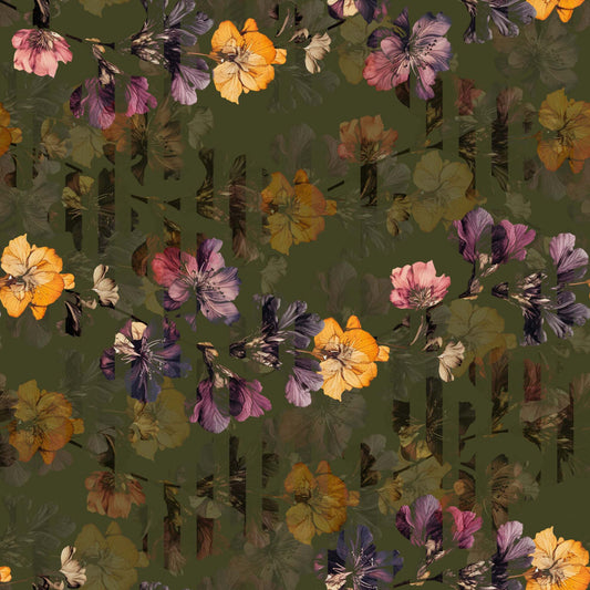 Layered Floral Aesthetic like Pattern - CC - 1200
