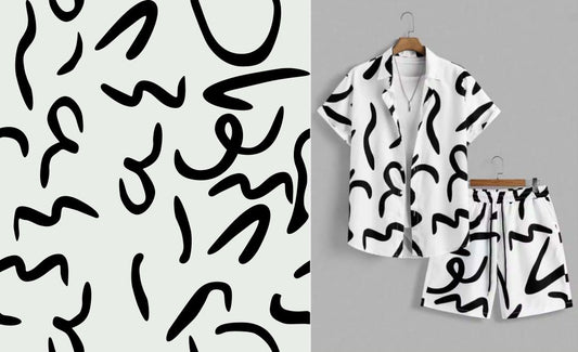 Free Flowing Abstract Pattern - CC - 9716
