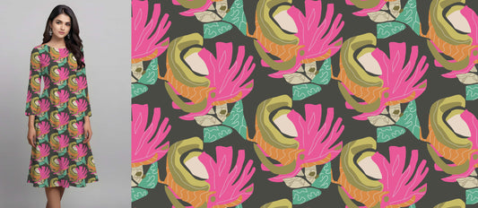 Watercolor Floral Pattern - CC - 9727