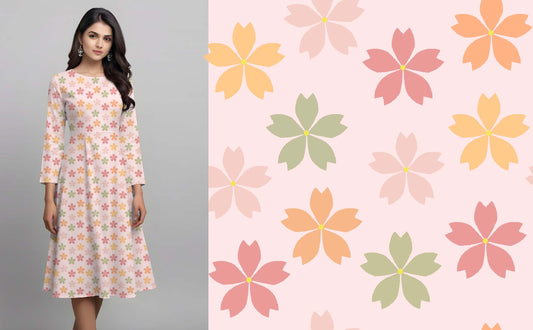Cherry Blossom Pattern - CC - 9728