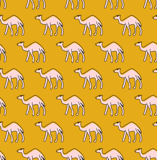 Desert Camel Silhouette Pattern - CC - 9790 - 2