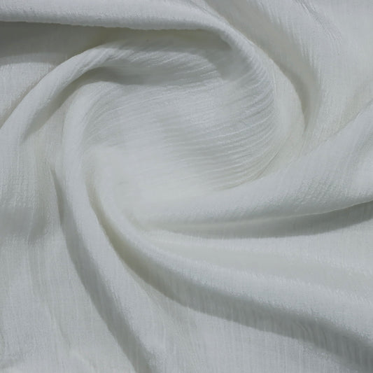Undyed Cotton Crush Fabric 60 GSM 44 Inches Wide