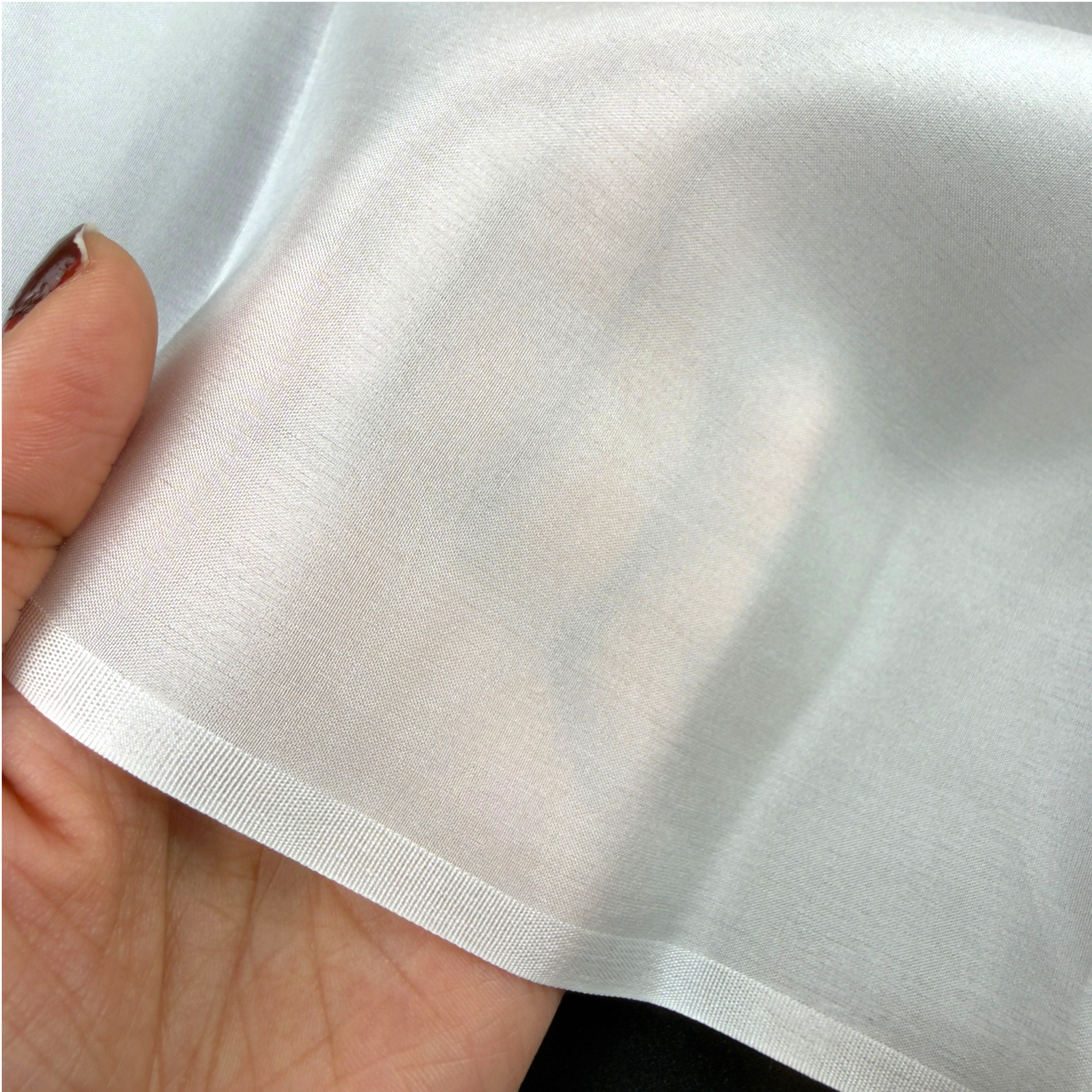 Habotai Silk Fabric by the Yard | 40 GSM, 100% Silk | Fabriculture