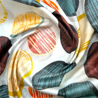 Modern Pebble Print Cotton Fabric | Super Fine Cotton