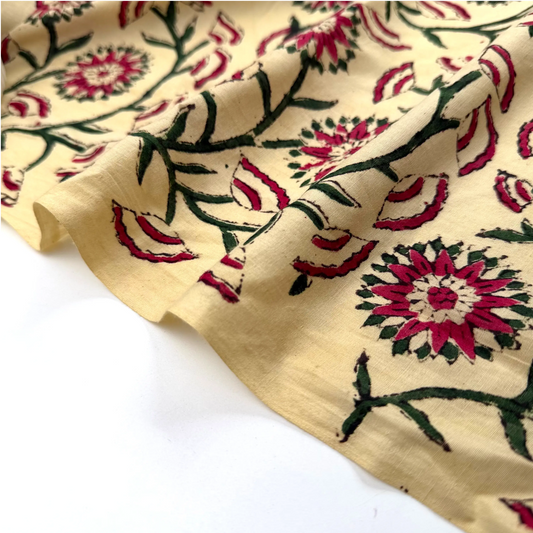Cotton Handblock Print - 12