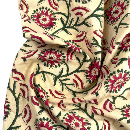 Cotton Handblock Print - 12