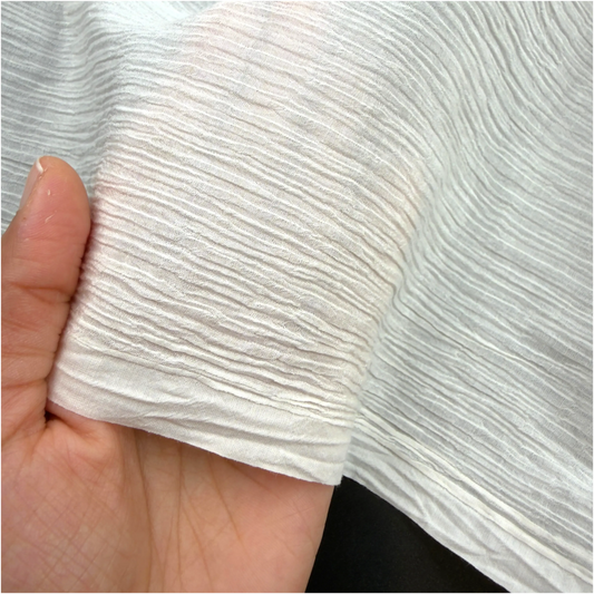 Cotton Crush Fabric – 60 GSM | 44 Inches Wide | Natural Fibers