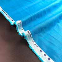 100% Linen Fabric By The Yard | Denim Blue Shade
