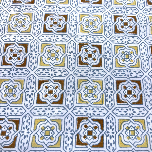 Geometric Print Deadstock Fabric – 10 Yards + Free Shipping