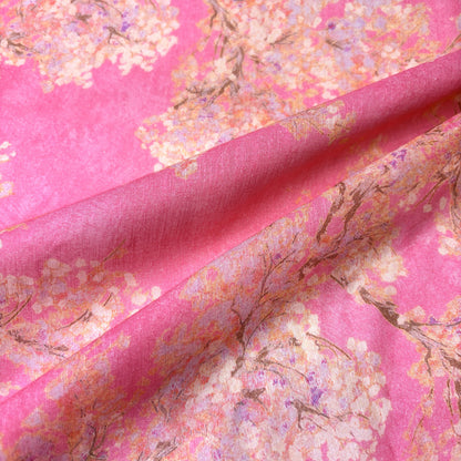Cherry Blossom Cotton Print by the Yard - 2 Colors