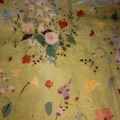 Florals Cotton Print Fabric By the Yard - 3 Colors