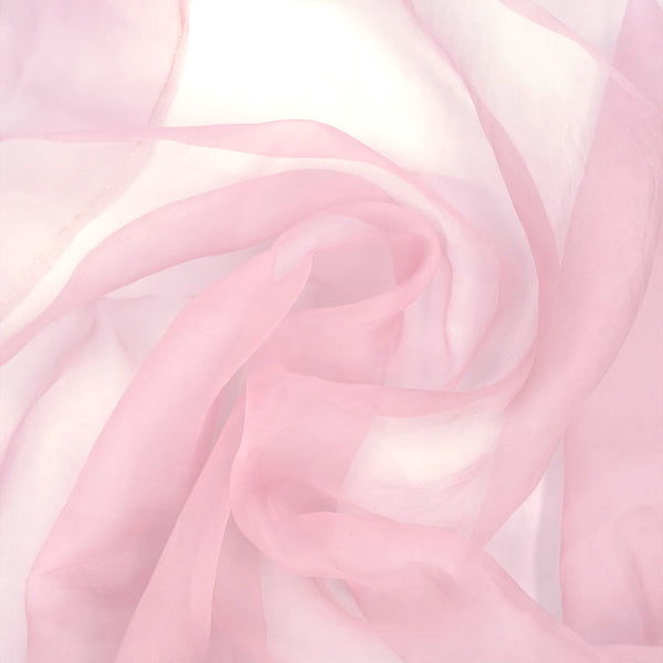 Ballet Slipper Silk Organza – Sheer, Lightweight 100% Silk By the Yard