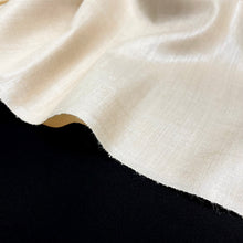Tussah Muga Silk Fabric by the Yard | Natural Beige Silk | Fabriculture