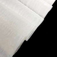 Gauze Silk-Like Fabric 60 GSM Sheer, Slightly Stiff 44” Wide