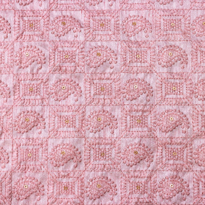 Mango Lucknowi Fabric - 20 Meters