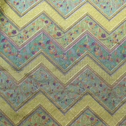 Print + Embroidery Chevron Fabric – 44" x 10y Rolls