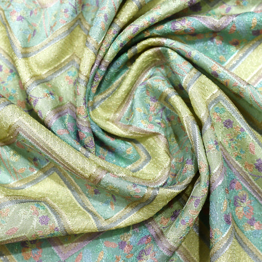 Print + Embroidery Chevron Fabric – 44" x 10y Rolls