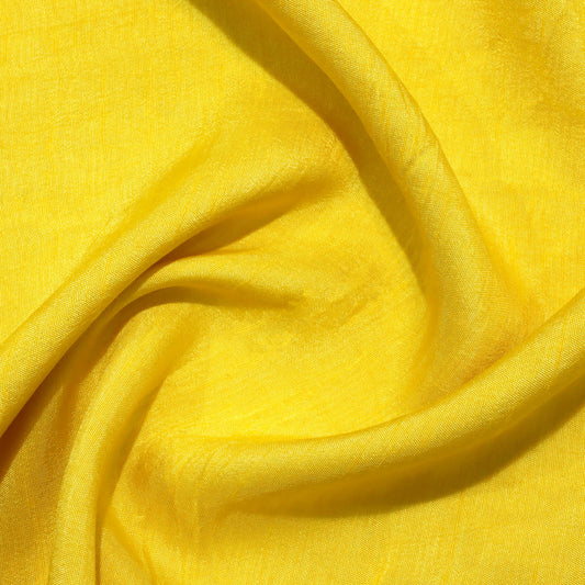 Dupioni Slub - 25 Meters, Golden Yellow Shade