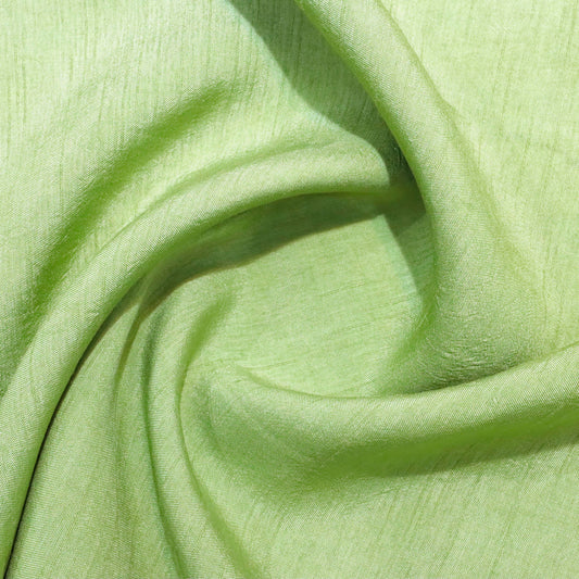 Dupioni Slub - 25 Meters, Lime Shade