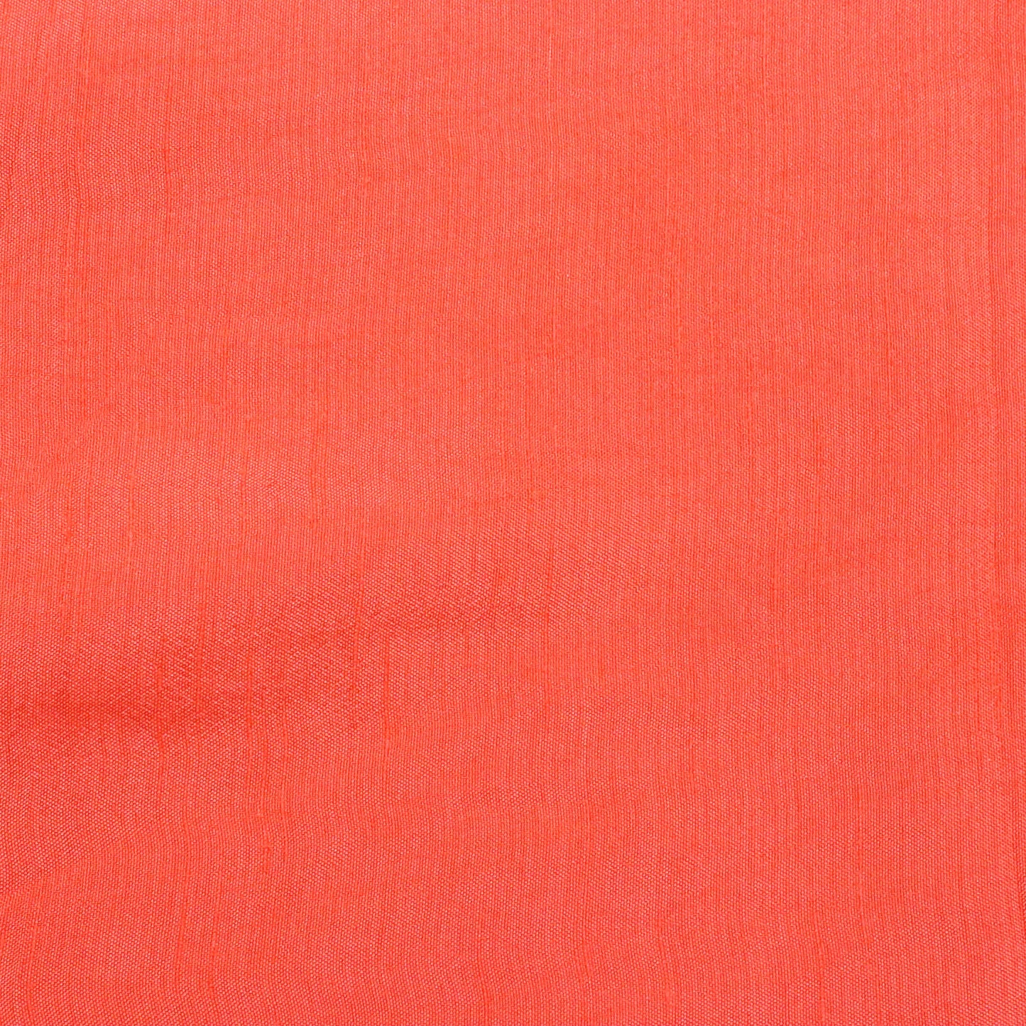 Dupioni Slub - 25 Meters, Neon Peach Shade